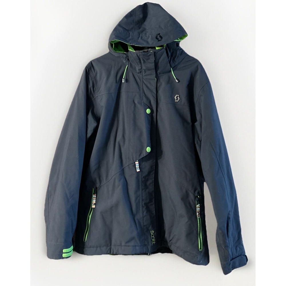 Women's Scott Ski Hooded Snowboard Jacket Stefani Sz 12 NICE 🏂🎿